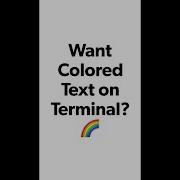 How To Get Colored Text And Background In Terminal Using Colorama Module In Python Shorts
