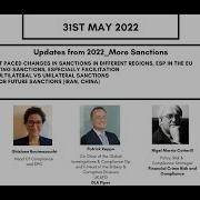 ICRM May 2022 More Sanctions
