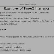 ECE 376 Timer2 Examples