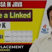 Rotate Linked List By K Right Rotation LeetCode 61 DSA In Java Full Course 45