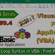Pro Microsoft Excel VBA Course For Each Loop VBA Example Get Row Value Part 9 4
