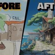 MASTER BASIC PERSPECTIVE IN 10min Environment Drawing Demo
