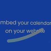 No Code Embeddable Events Calendar Widget For Websites