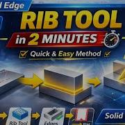 Solid Edge RIB Command Explained Step By Step Tutorial With Practical Example Solid Edge Course