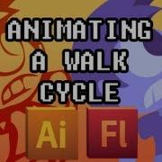Animating A Walk Cycle In Flash Illustrator 250 Subs