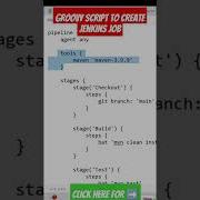 Groovy Script To Create Jenkins Pipeline Job