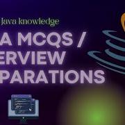 25 Java MCQ Questions And Answers Help In Interview QA Java Coding
