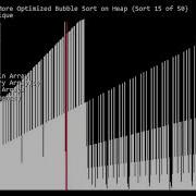 More Optimized Bubble Sort Boundaries Shown