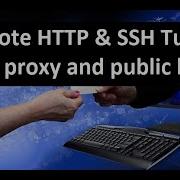 Remote HTTP SSH Tunnel With Proxy And Public Key In Win 10