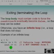 Video Loops 3 While Loop