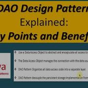 DAO Design Pattern Explained Key Points And Benefits Data Access Object Design Pattern