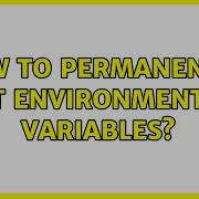 Unix Linux How To Permanently Set Environmental Variables 3 Solutions