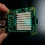 Raspberry Pi SenseHAT Acceleration Sensor Test