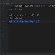 How To Simulate Key Presses In Python