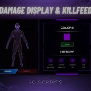 PG Scripts Damage Display Killfeed ESX QBCORE FiveM Script