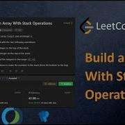 Build An Array With Stack Operations Interview Solution 1441 Leetcode Explained Java