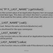 JavaScript APIs In Oracle APEX