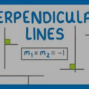 GCSE Maths Perpendicular Lines 2026 27 Exams
