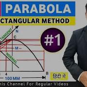 HOW TO DRAW PARABOLA BY RECTANGULAR METHOD OR OBLONG METHOD IN ENGINEERING DRAWING PROBLEM 1