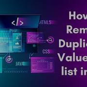 How To Remove Duplicates Value From List In Php