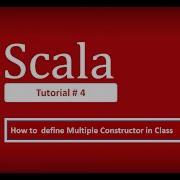 How To Define A Class With Multiple Constructors In Scala Tutorial 4