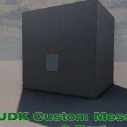 UDK Custom Messages Text Script Kismet Example By Devin Sherry