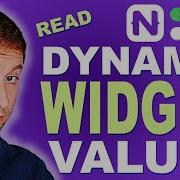 Read Programmatic Widget Values In NativeScript