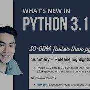 What S New In Python 3 11 7 New Features In Upcoming Python 3 11