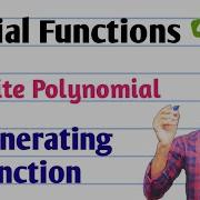Degree Mathematics Special Functions Hermite Polynomial Generating Function