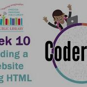 CoderDojo Week 10 Building A Website Using HTML