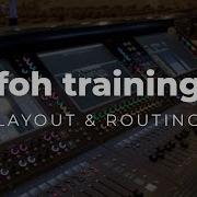 Console Layout Routing Channel Strip FOH Training