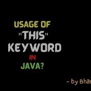 This Keyword In Java Part 1 Lec 30 Java Tutorials BhanuPriya