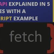 Fetch API JavaScript Example With Authorization Headers