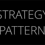 Strategy Pattern шаблон проектирование Стратегия