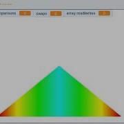Pivot Bubble Sort Optimized Engine Triangular Formation 1024 Items Link In Description