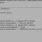 Offset Formula Interaction With SUMIF And CountA