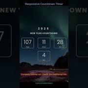 Responsive Countdown Timer Using JS Css Html Javascript Tutorial Project Shorts