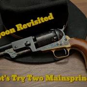 Uberti Dragoon работа над ошибками пробуем решение с двойной боевой пружиной