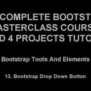 Bootstrap Training Part 13 Bootstrap Drop Down Button 1 65