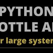 Python Bottle Rest API