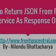 How To Get JSON Response From Jersey Rest Service