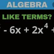 Algebra Grade 9 Add And Subtract Like Terms