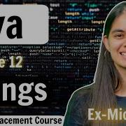 Strings Lecture 12 Java Placement Series
