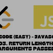 3703 Return Length Of Arguments Passed LeetCode JavaScript
