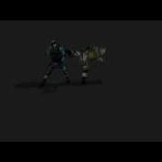 Fight Test Render 3D Fight