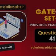 Data Structures BFS CS GATE PYQs GATE 2017 Set 2 Solutions Solutions Adda Q41 GATE 2022