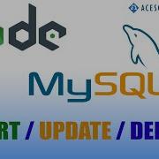 NodeJs MySql CRUD NodeJs MySql RestAPI NodeJS MySql Insert Update Delete