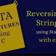 Lec 44 Reversing A String Using Stack