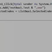 Visual Basic 2010 Listbox 3