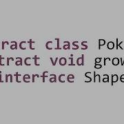 Abstraction In Java Abstract Classes Abstract Methods Interfaces